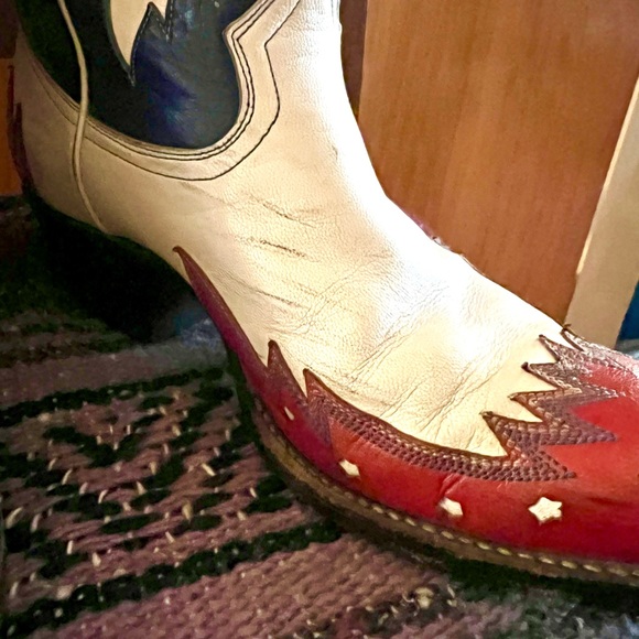 Thunderbird Eagle Rocketbuster Handmade Custom Western Leather Boots - Picture 11 of 11